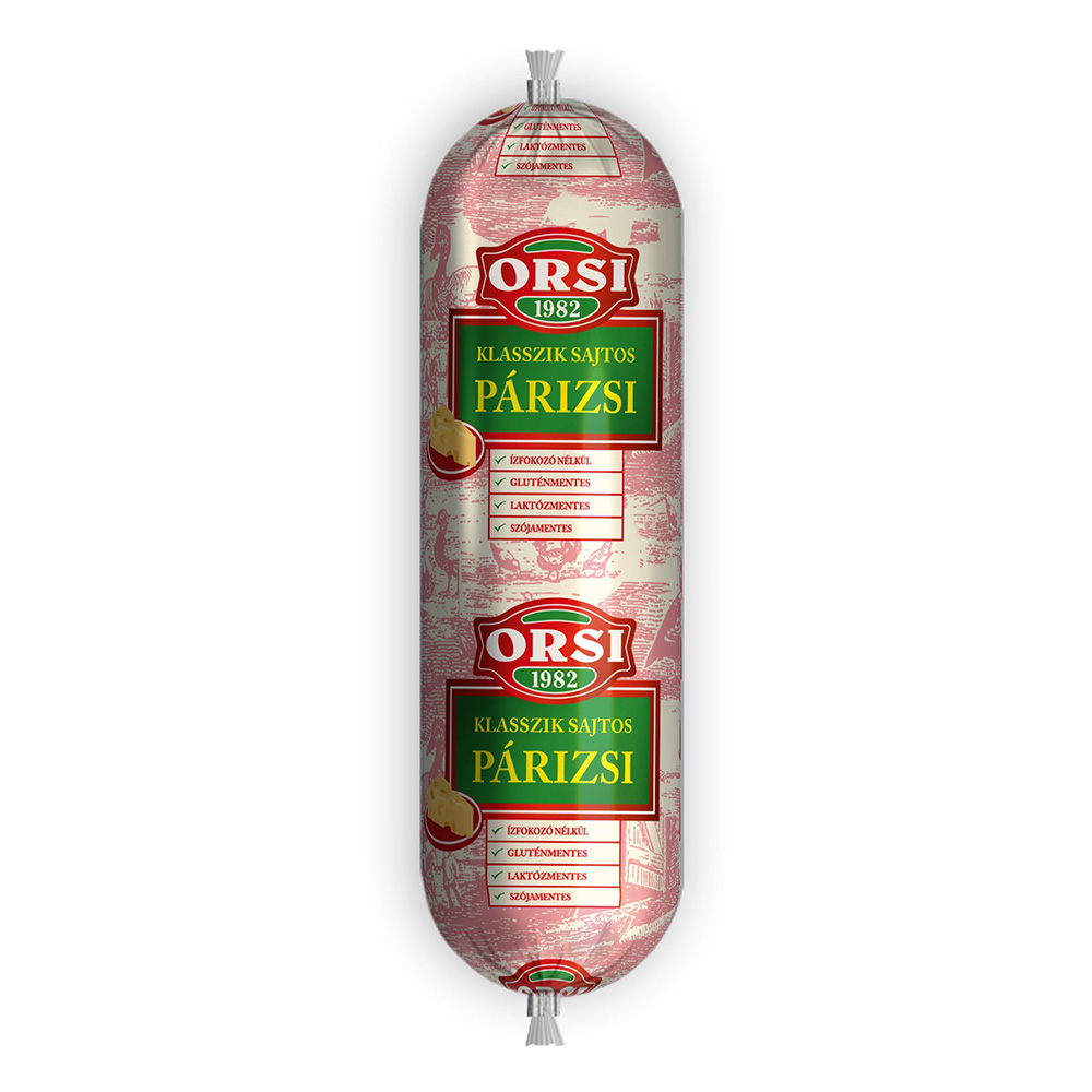 Orsi Klasszik Sajtos Párizsi 400g